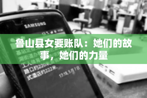 鲁山县女要账队：她们的故事，她们的力量